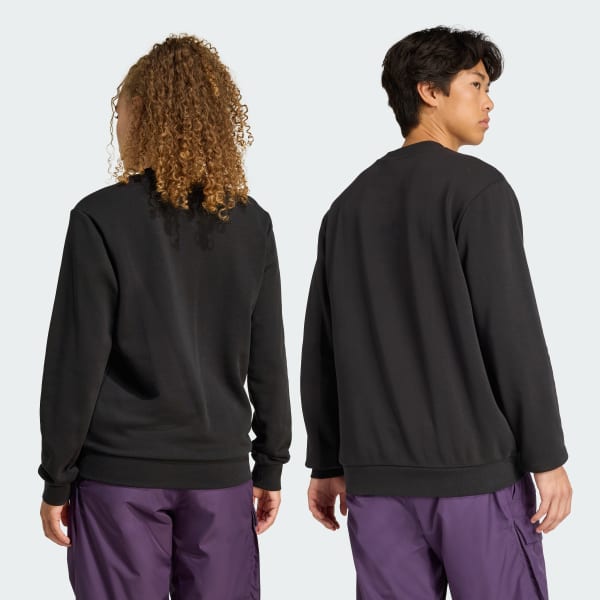 Black TERREX SNOW GRAPHIC CREW Sweatshirt