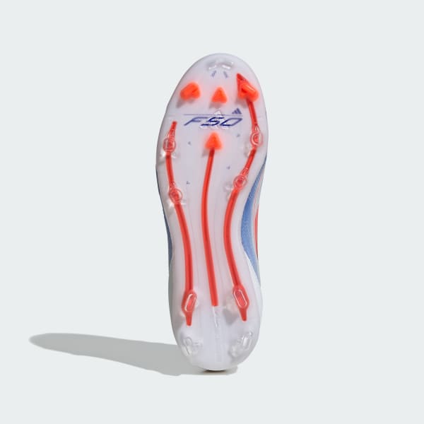 White F50 Pro Firm Ground Boots Kids
