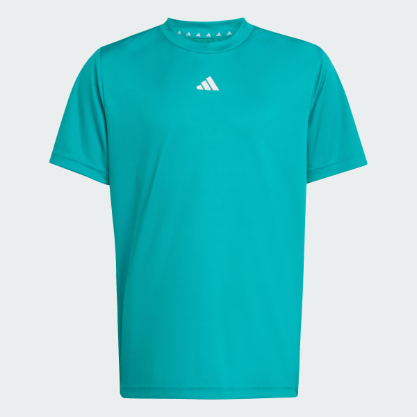 Green Train Essentials Logo Regular Fit T-Shirt Kids
