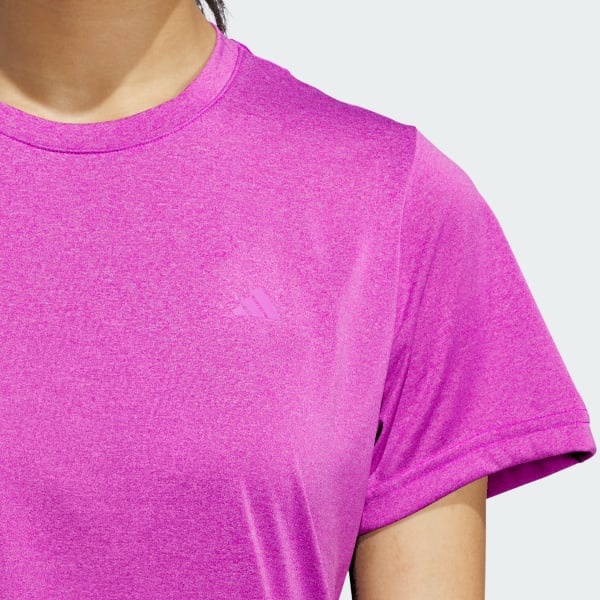 Adidas Women s Training T Shirt Medium Purple Burst Heather