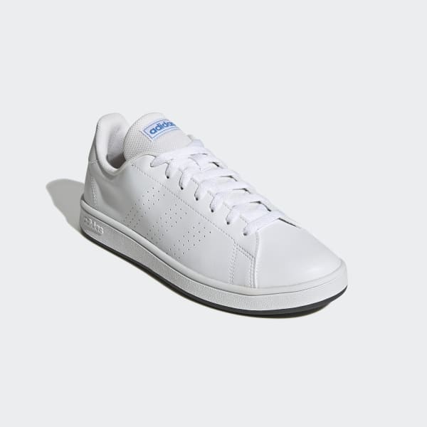 White Advantage Base Court Lifestyle Shoes