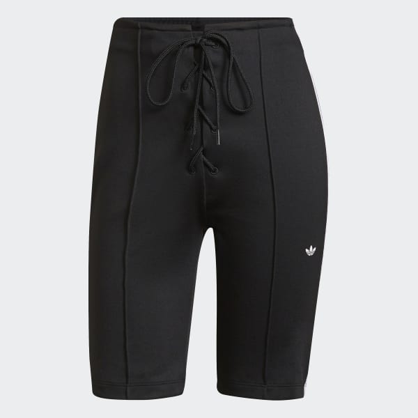 Đen Quần Short Cạp Cao Đan Dây JKY79