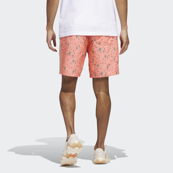 Orange Adicross Desert Loose Fit 7.5-Inch Golf Shorts