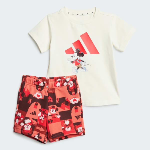 wit ADIDAS DISNEY MICKEY MOUSE T-SHIRT SET