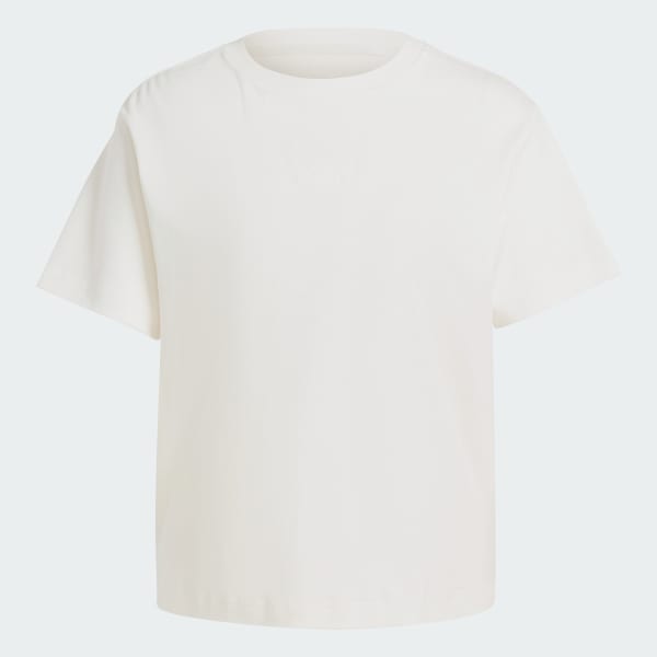 White Signature Graphic Print Tee