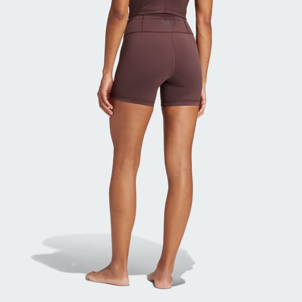 Brown All Me 5-Inch Short Leggings