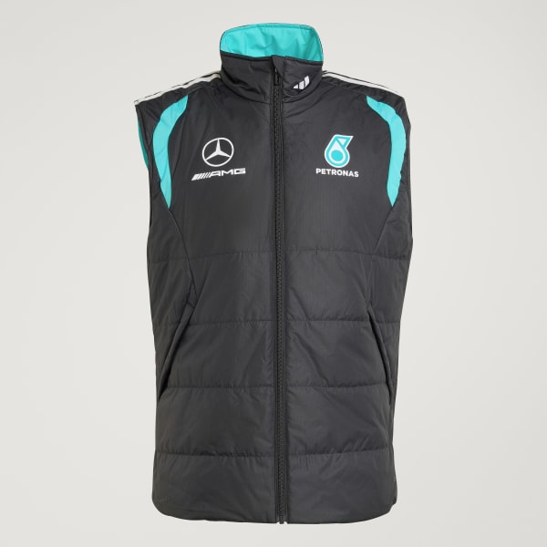 Svart MERCEDES-AMG PETRONAS FORMULA 1 TEAM MECHANICS VÄST