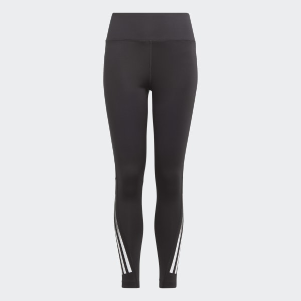 Negro Mallas 7/8 AEROREADY Animal Print Optime Corte Alto con Bolsillo