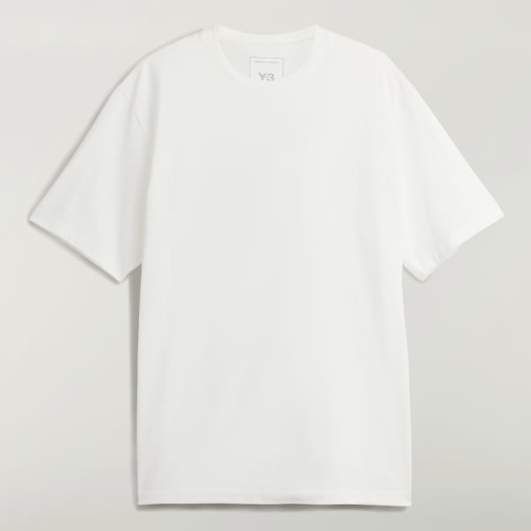adidas Y-3 Graphic Short Sleeve Tee - White | Free Shipping