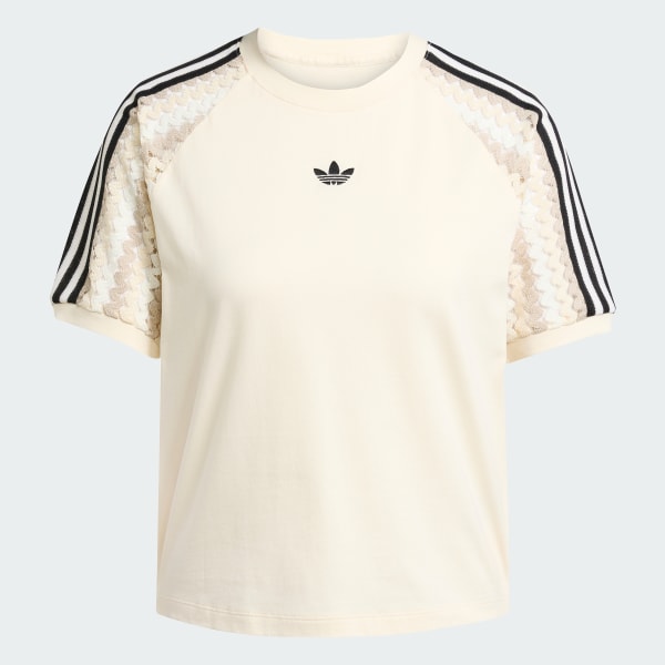 ホワイト アディダス オリジナルス サマーグロー カリ 半袖Tシャツ