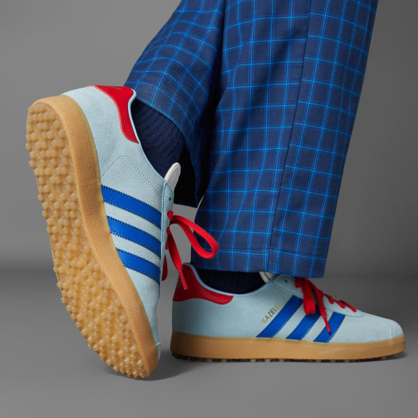素晴らしい Blue - Shoes Golf Spikeless Gazelle adidas | Shipping Free シューズ(男性用)