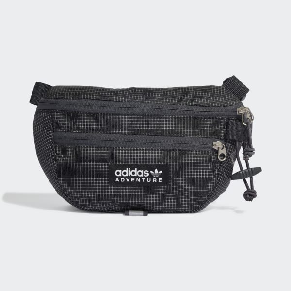 Adidas Adventure Waist Bag Black - Mens Originals Bags