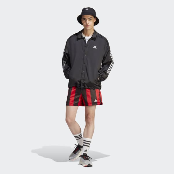 Μαύρο Satin Coaches Jacket