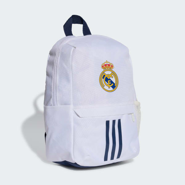 White Real Madrid Backpack Kids