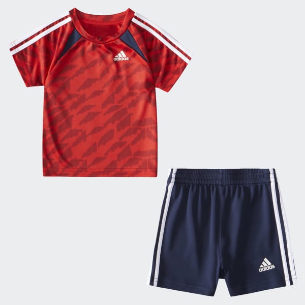 RED ADIDAS SOCCER JERSEY SIZE SMALL (YOUTH) GOOD CONDITION