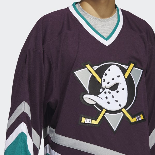 Classic '93 Mighty Ducks of Anaheim Hockey Jersey Youth Small