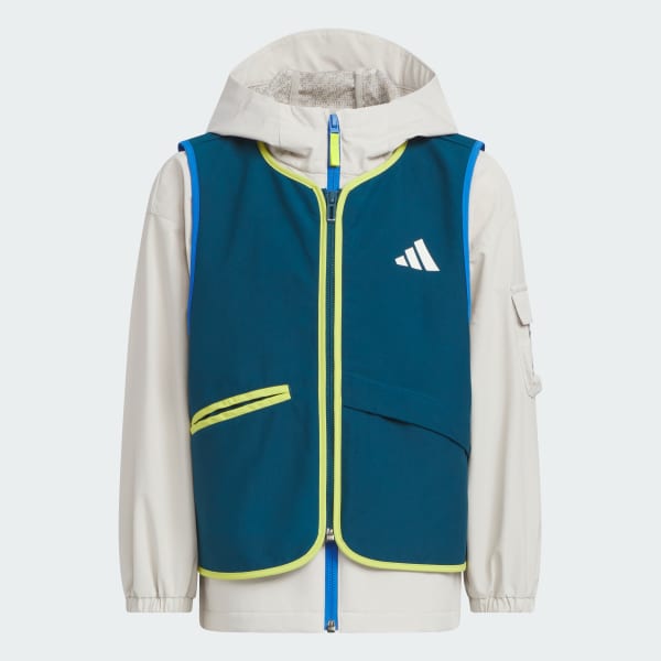 Green 스포츠웨어 키즈 투인원 재킷