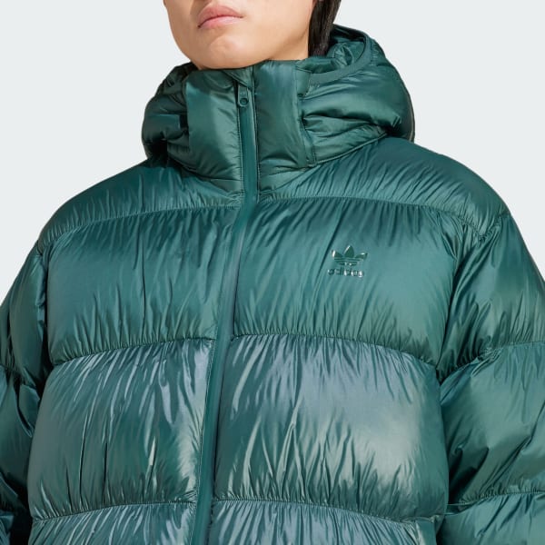 ダウンジャケット・コート adidas Down regen jacket mid green IY6492 アディダス アディカラー ダウン Regen ジャケット - グリーン