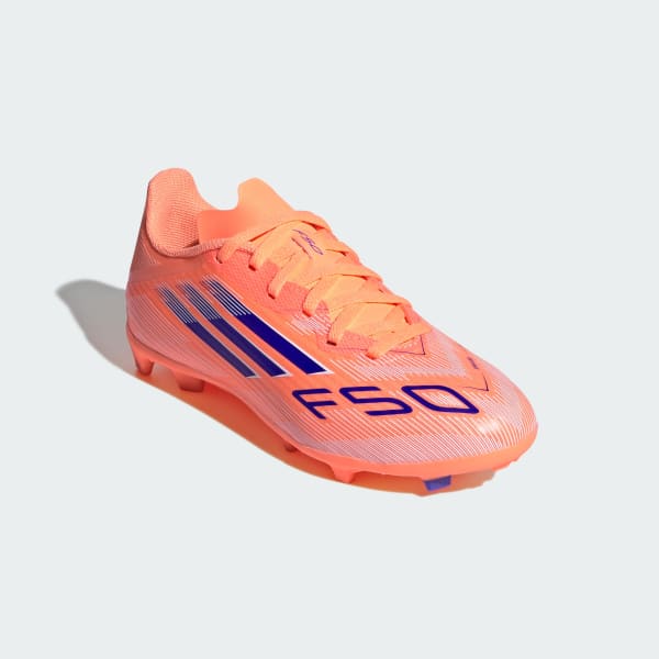 Orange F50 League Firm/Multi-Ground Boots Kids