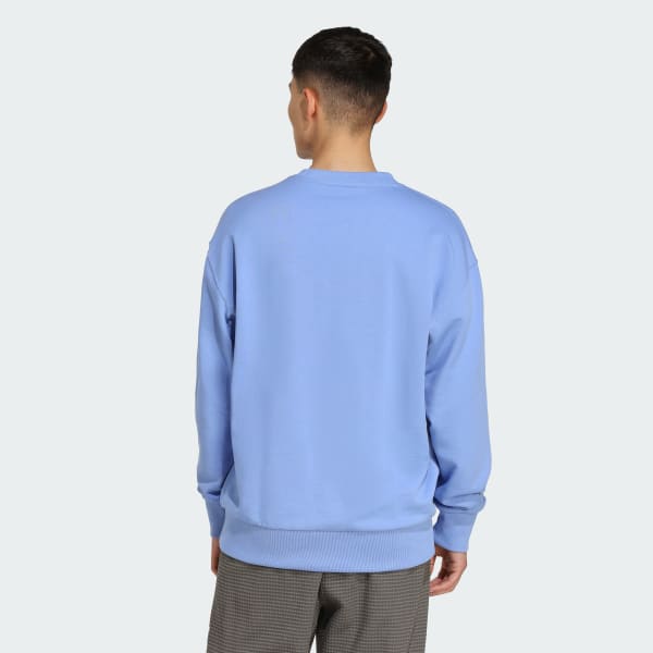 Azul Buzo ALL SZN Felpa Francesa Cuello Redondo