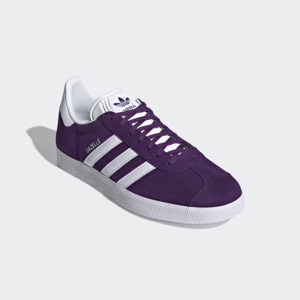 women's adidas purple gazelle suede trainers