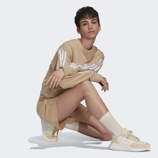 Bege Sweatshirt Adicolor Classics
