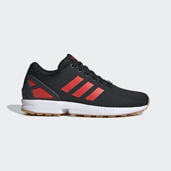 zx flux noir et orange