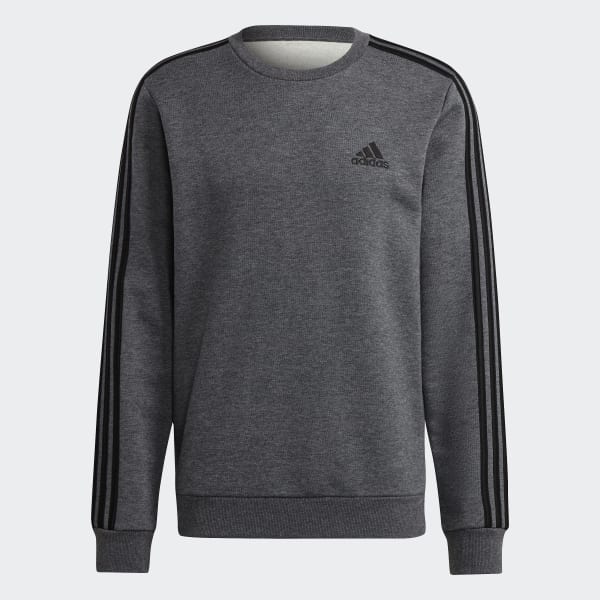 Γκρι Essentials Fleece 3-Stripes Sweatshirt