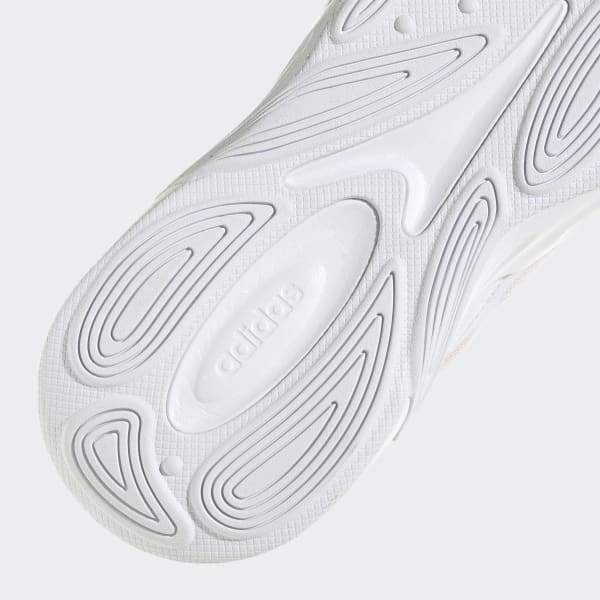 White Ozelle Cloudfoam Lifestyle Running Shoes LKK51