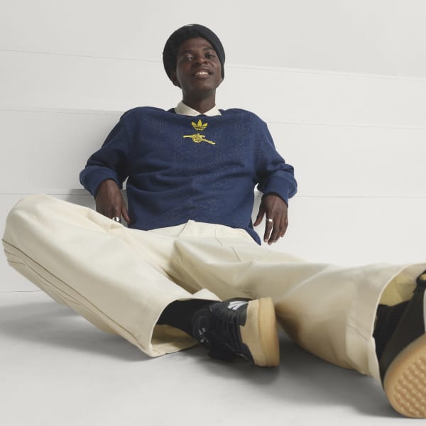 adidas Arsenal FC LFSTLR Crew - Blue | Free Shipping with adiClub