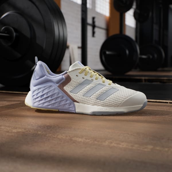 White Dropset 3 strength training shoes