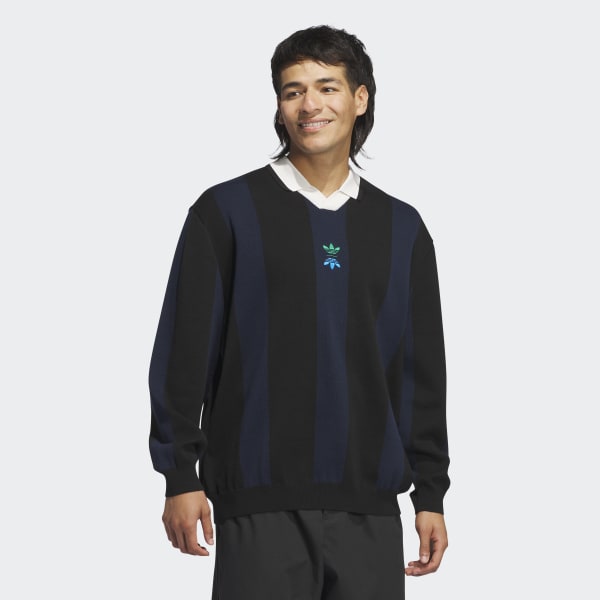 メンズオリジナルス ROLLING LINKS 長袖ニットポロ adidas（アディダス）の「ROLLING LINKS 長袖ニットポロ【adidas