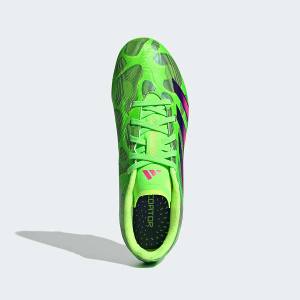Green Predator Elite Foldover Tongue Firm Ground Football Boots