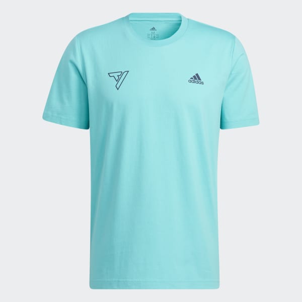 Turkusowy Trae Most Doubted Tee DVJ86