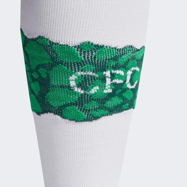 White Celtic FC 23/24 Home Socks
