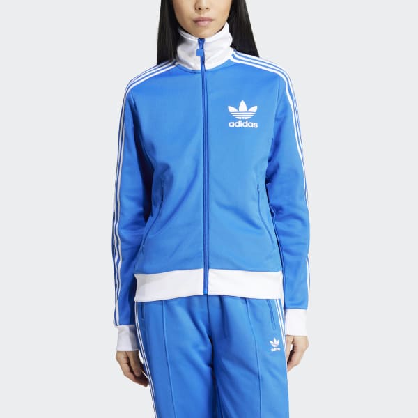 てっちゃん♡adidas 定番　トラックトップ　ジャージ　万能アイテム♡ アディダス ニット トラックトップ（ジャージ） - ブラック