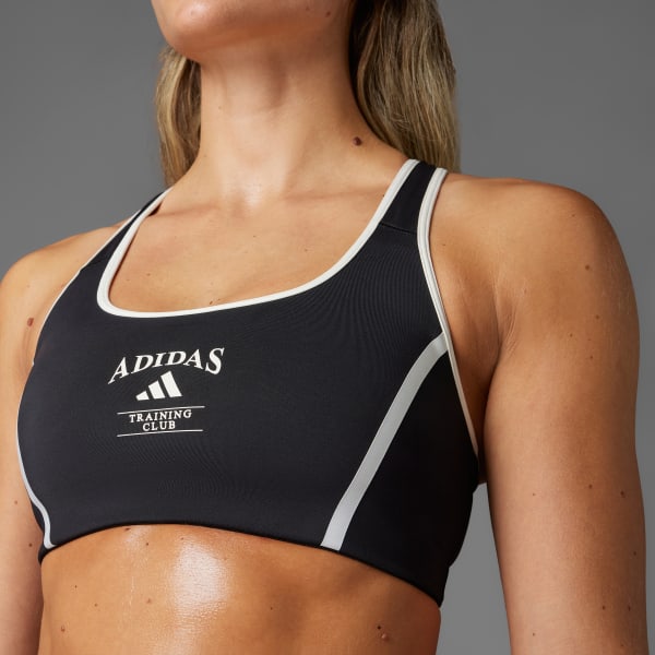 Μαύρο Powerimpact Medium-Support Heritage Bra