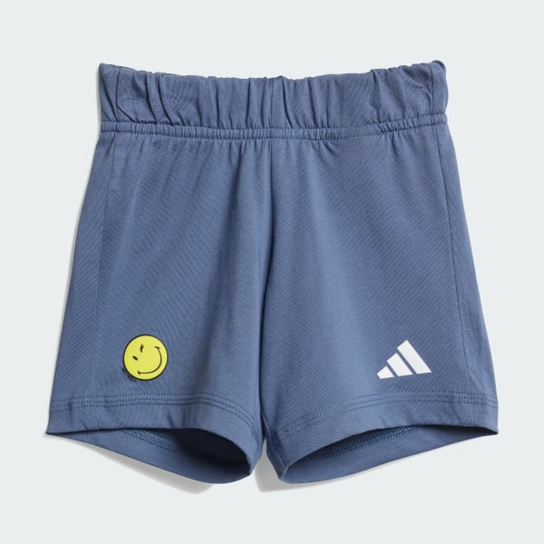 Azul Conjunto de Verano Adidas X Smileyworld