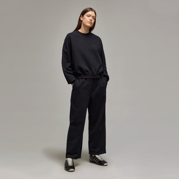 Black Y-3 M French Terry Crew Sweatshirt