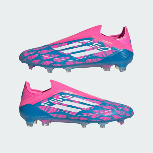 adidas F50 Elite Laceless Firm Ground Soccer Cleats - Blue