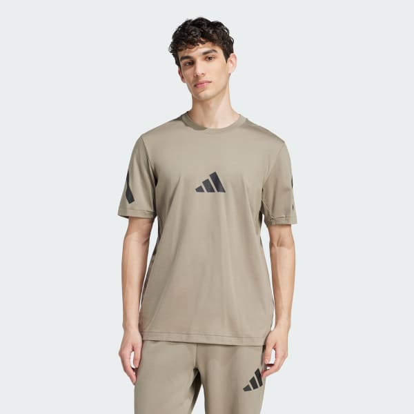 Brown adidas Z.N.E. Tee