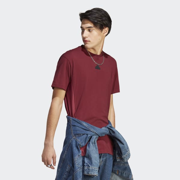 Burgundy City Escape Tee