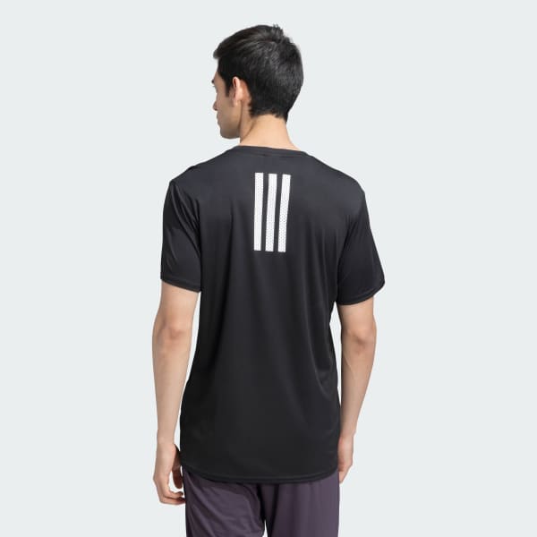 Black adidas Training Mesh Tee