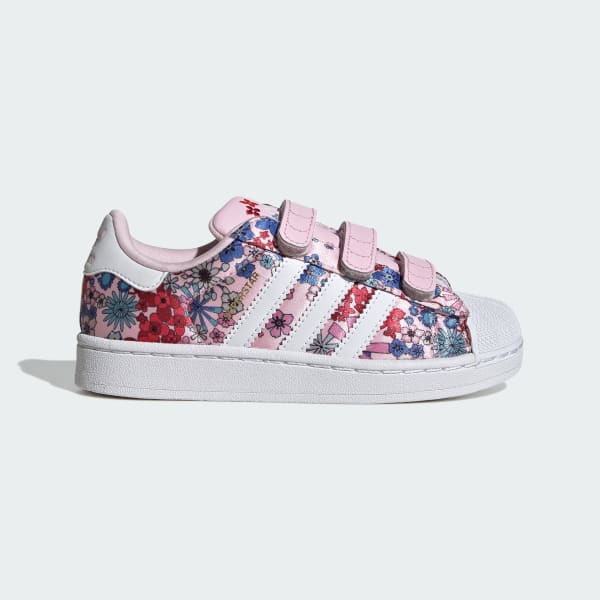 Pembe ADIDAS LIBERTY LONDON SUPERSTAR II COMFORT CLOSURE AYAKKABI
