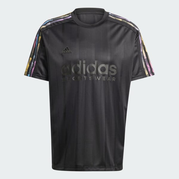 Adidas online black tee