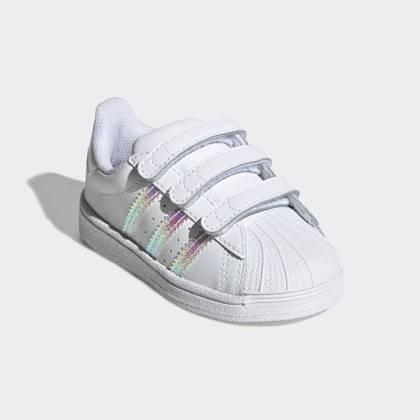 White Superstar Shoes KXO50