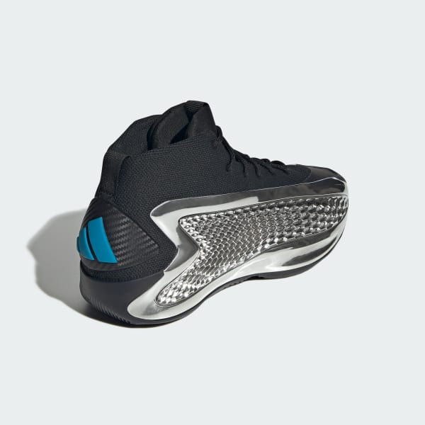 adidas Chrome Anthony Edwards Mid 1 Shoes - Black | Free
