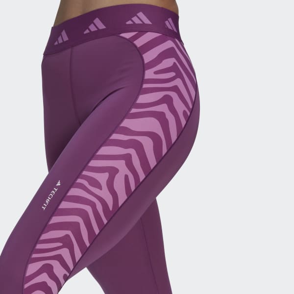 Lilla Hyperglam Techfit High-Waisted 7/8 Zebra tights DKD84