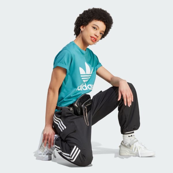 Turquoise Adicolor Classics Trefoil T-shirt