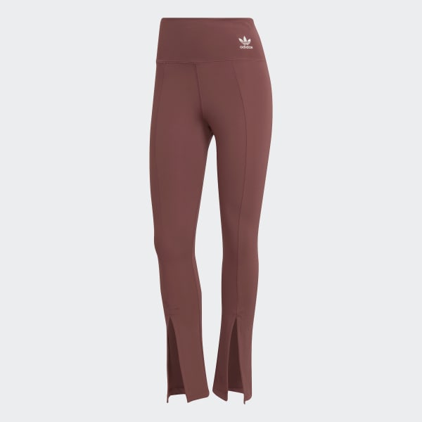 Weinrot adicolor Classics SST Open Hem Leggings